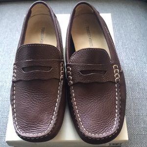 Tucker + Tate brown leather drivers